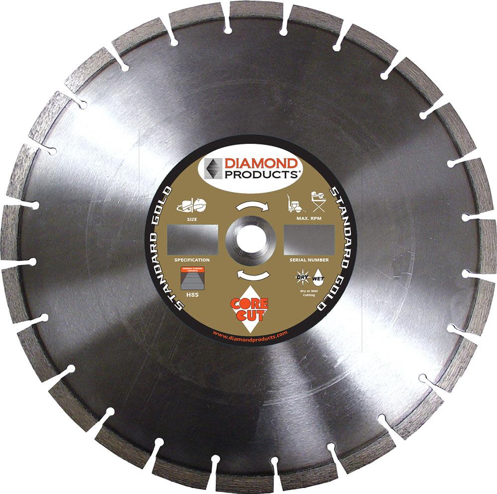 14 In. x .125 In. x UNV Standard Gold High Speed Blade - Flockneti