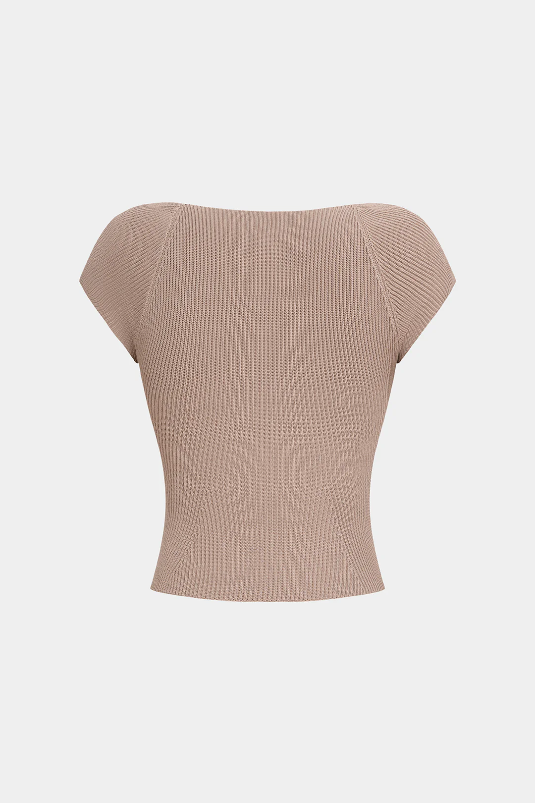 Knit Basic Short-Sleeve Top - Flockneti