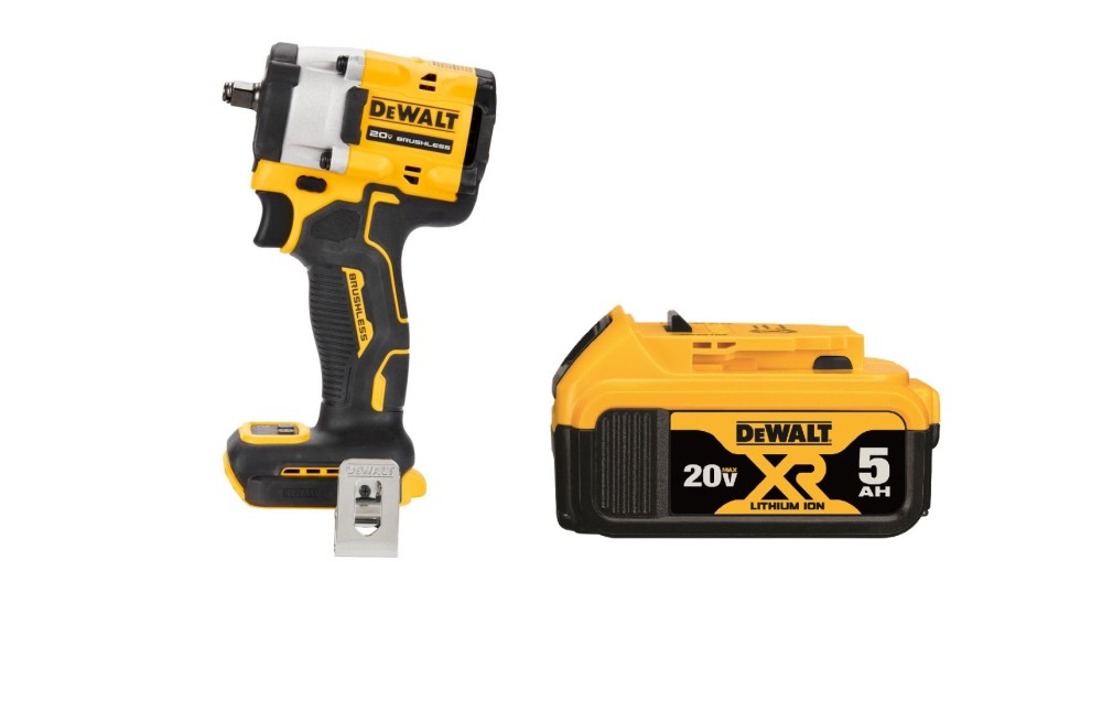 DEWALT ATOMIC 20V MAX Impact Wrench 3/8″ Battery Bundle - Flockneti