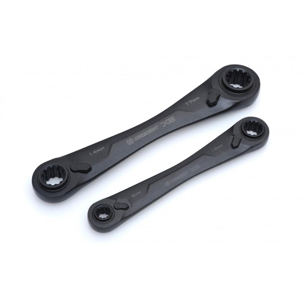 Crescent X6 4-In-1 Ratcheting Wrench Set 2 pc. - Flockneti