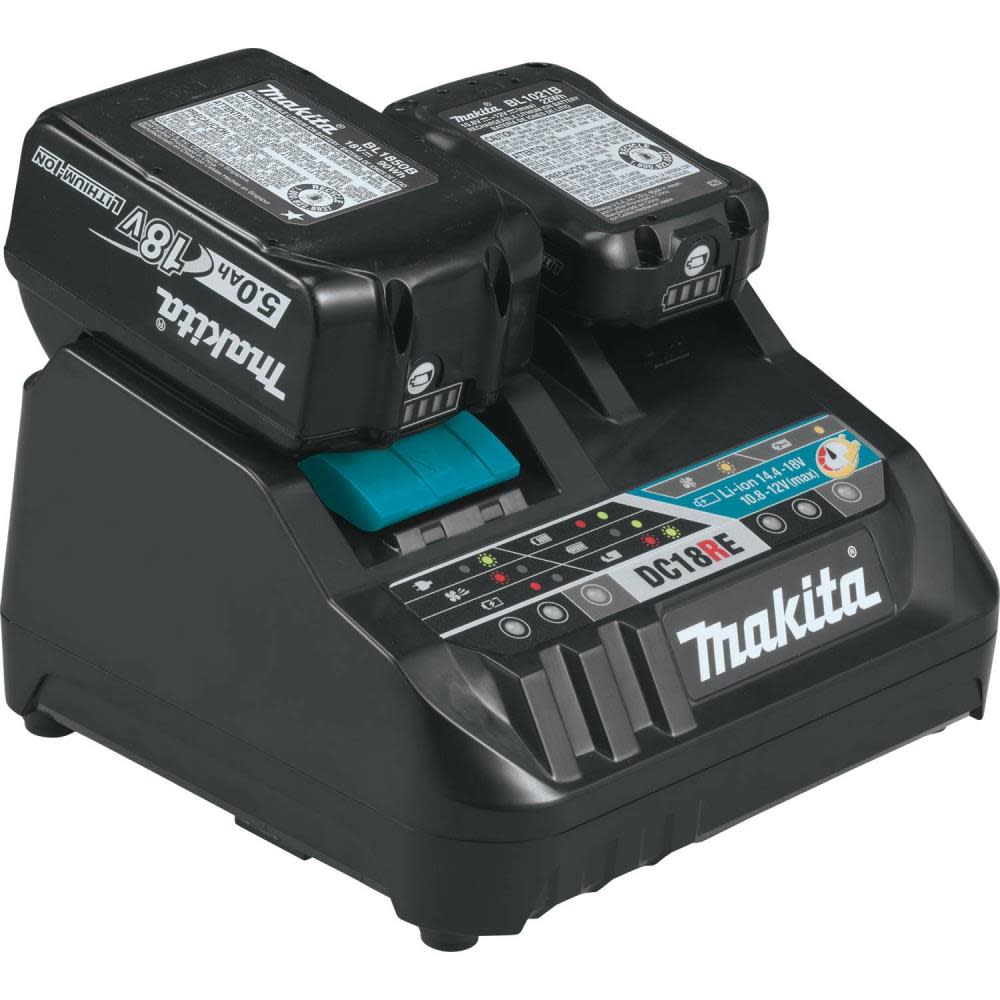 Makita 18V LXT / 12V Max CXT Lithium-Ion Rapid Optimum Charger - Flockneti
