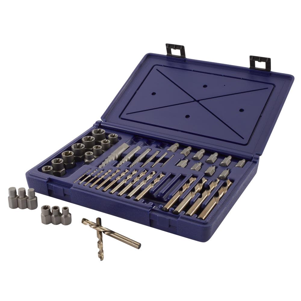 Irwin 48 piece Extractor & Drill Bit Set - Flockneti