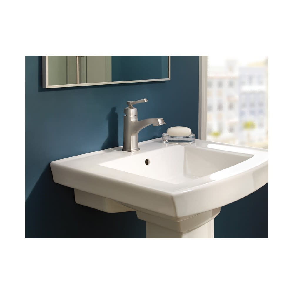 Moen Boardwalk Bathroom Faucet Spot Resist Nickel 1Handle HighArc - Flockneti