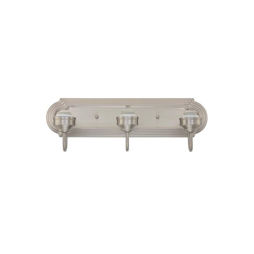 Westinghouse Three-Light Wall Indoor Fixture Brushed Nickel - Flockneti