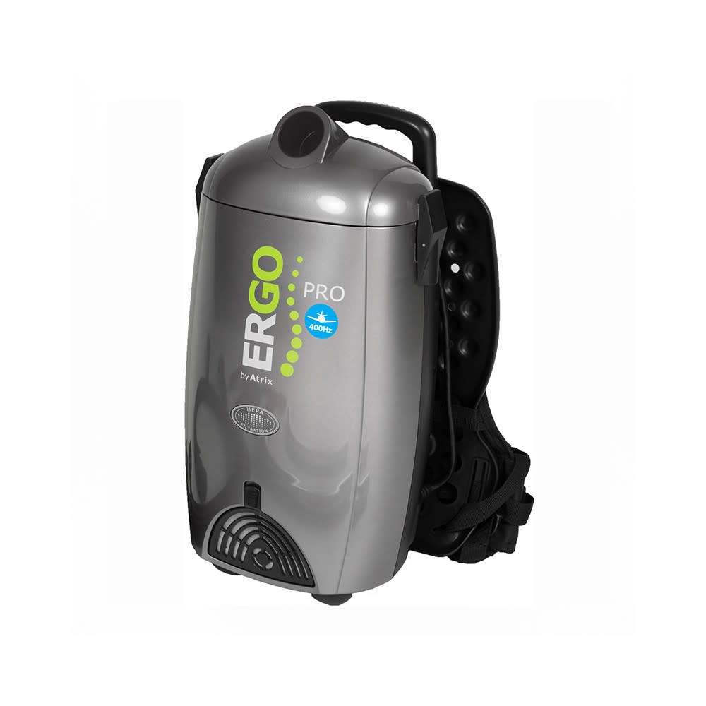Atrix International Gray Ergo Pro HEPA Vacuum Cleaner Aviation Backpack - Flockneti