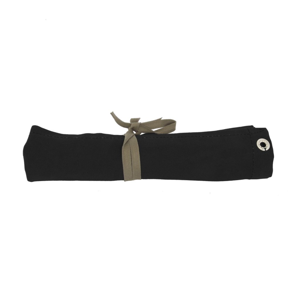 Duluth Pack Black Canvas Utensil Roll - Flockneti