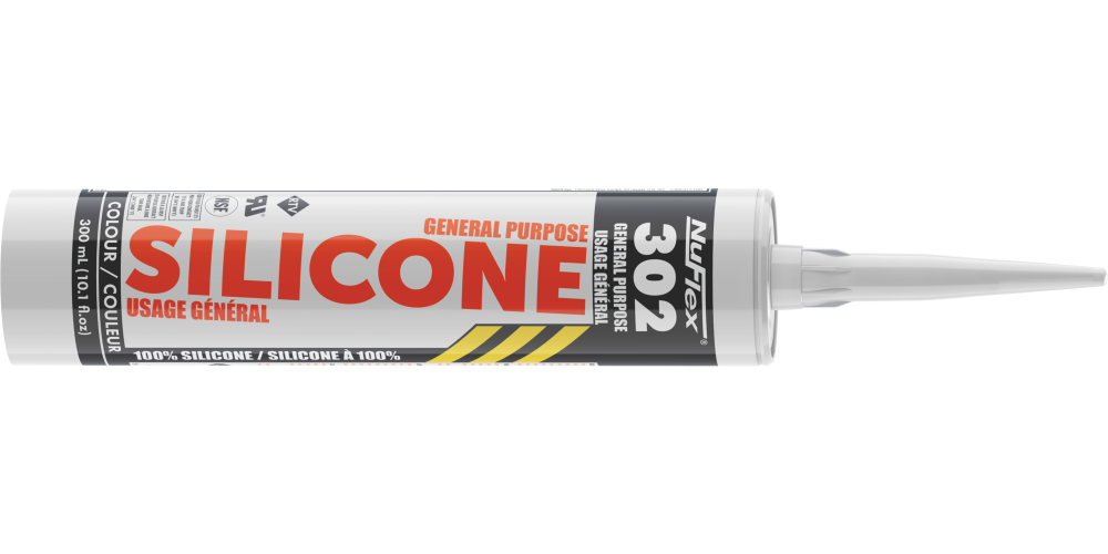 Nuflex 302 General Purpose Silicone Sealant Translucent - Flockneti