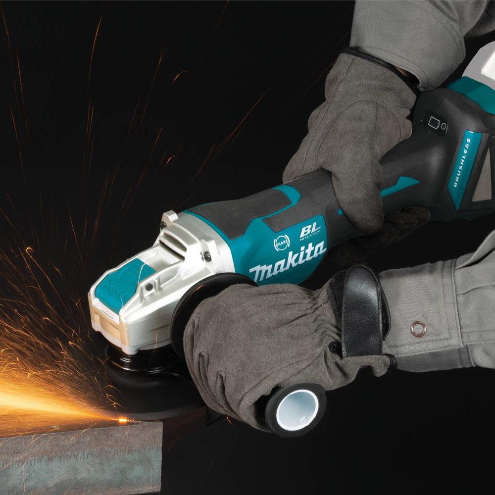 Makita 18V LXT 4 1/2 / 5″ X-LOCK Angle Grinder with AFT Bare Tool - Flockneti