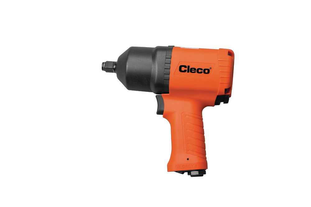 Cleco 1/2In Composite Air Impact Wrench with Ring Retainer - Flockneti