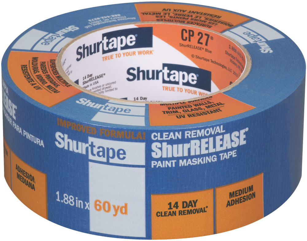 Shurtape CP 27 ShurRELEASE Blue Painters Tape Blue 48mm x 55m - Flockneti
