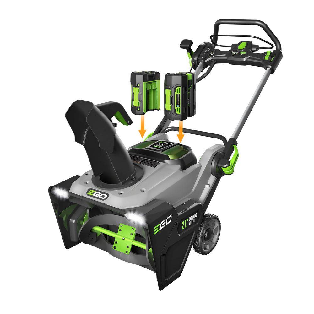 EGO Cordless Snow Blower 21″ Single Stage Kit Reconditioned - Flockneti