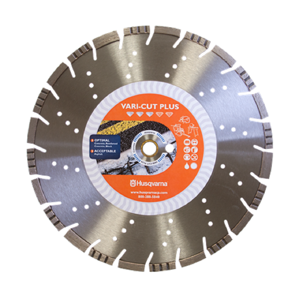 Husqvarna 14″ Vari-Cut Plus Diamond Blade - Flockneti