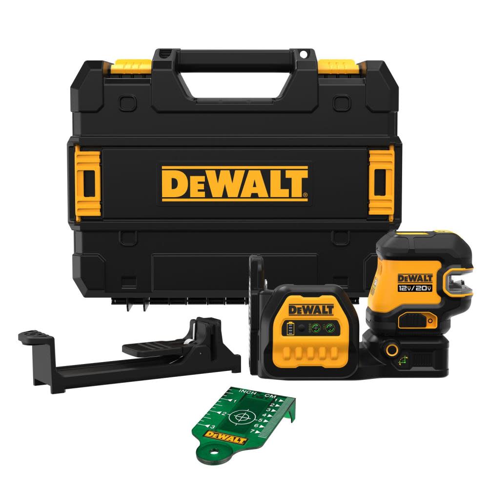 DEWALT 20V MAX 2 Spot Green Laser Cordless Bare Tool - Flockneti