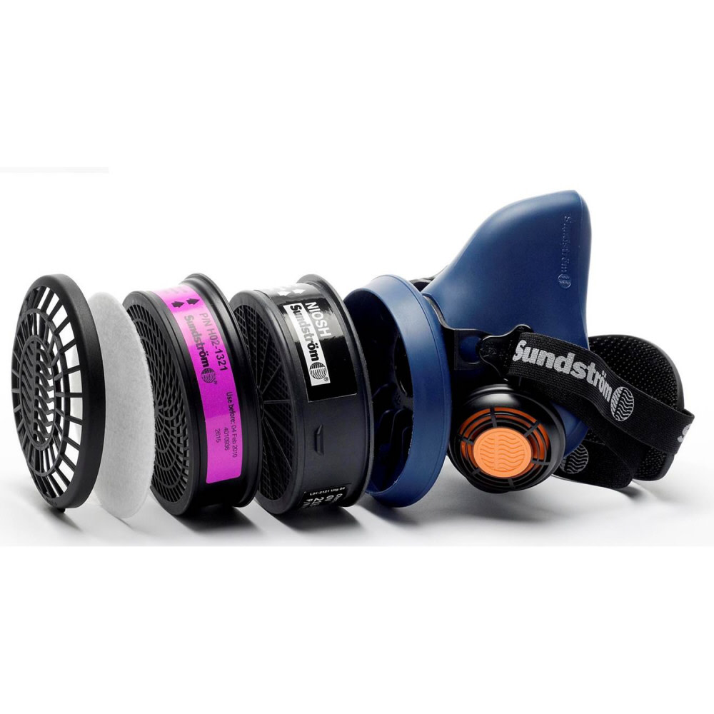 Sundstrom Safety SR 100 Pro Pack Respirator Kit M/L - Flockneti