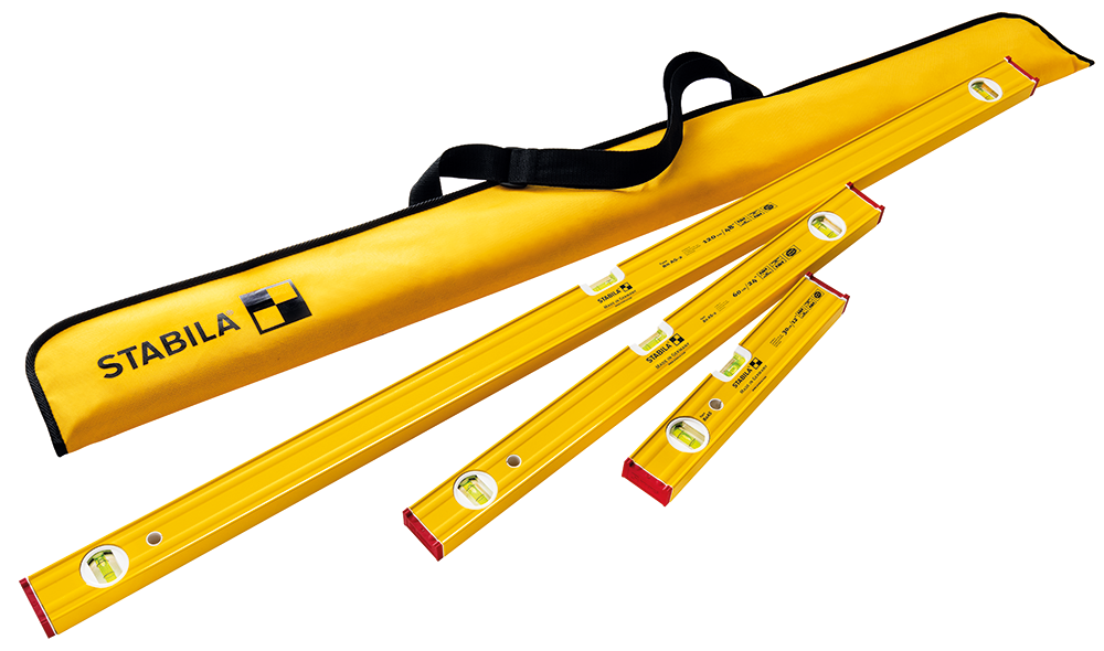 Stabila Pro Set Type 80 AS-2 Level Set 4824 and 12 - Flockneti