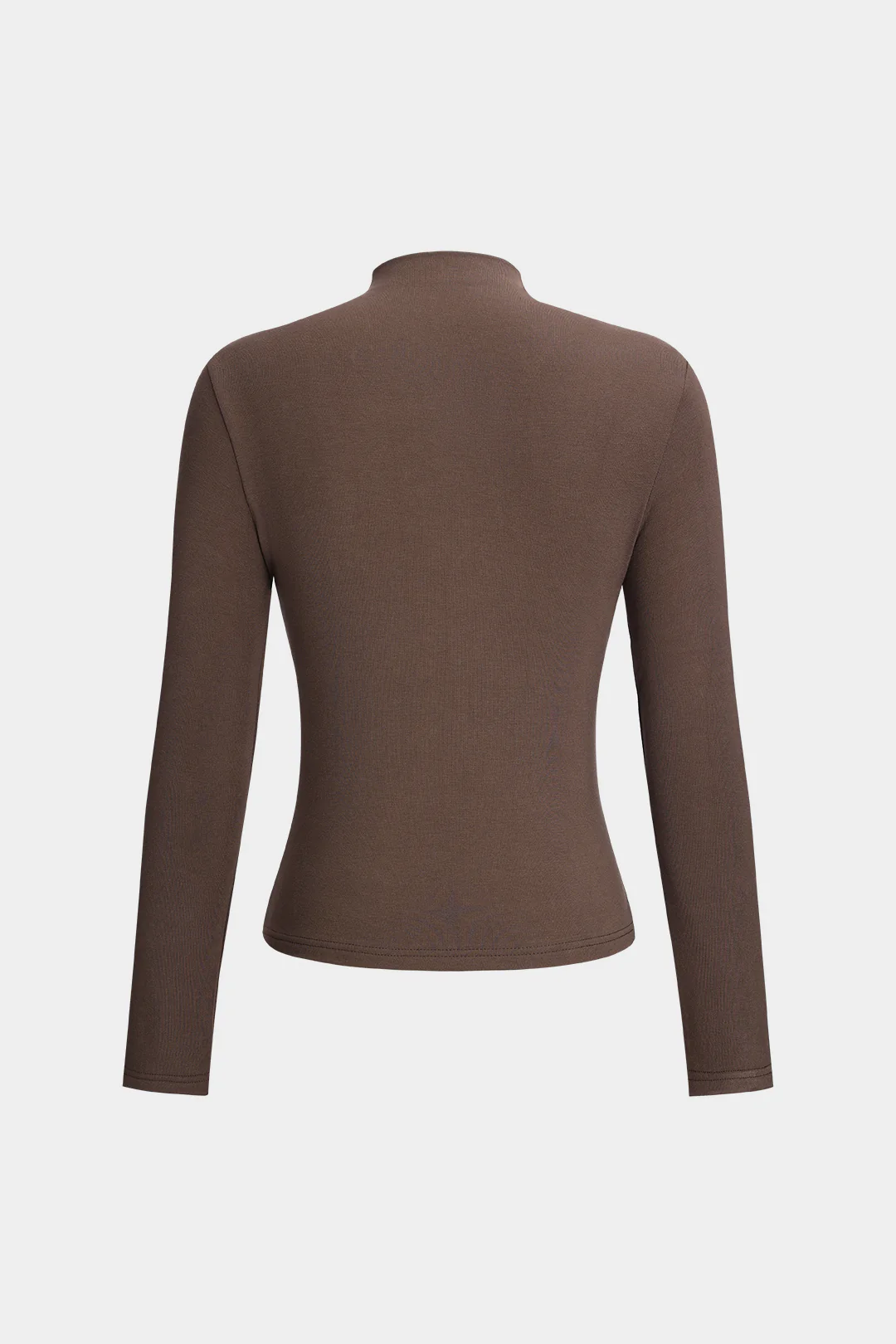 Mock Neck Long-Sleeve Top - Flockneti