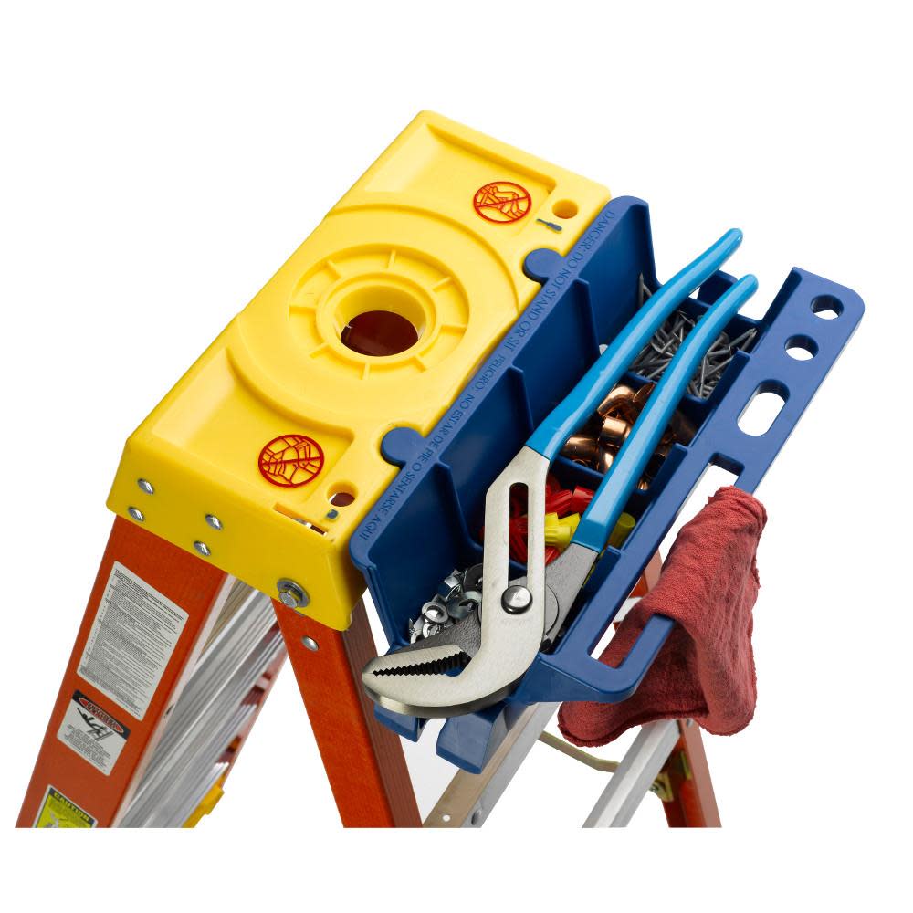Werner 3 Ft. Type IA Fiberglass Step Ladder - Flockneti