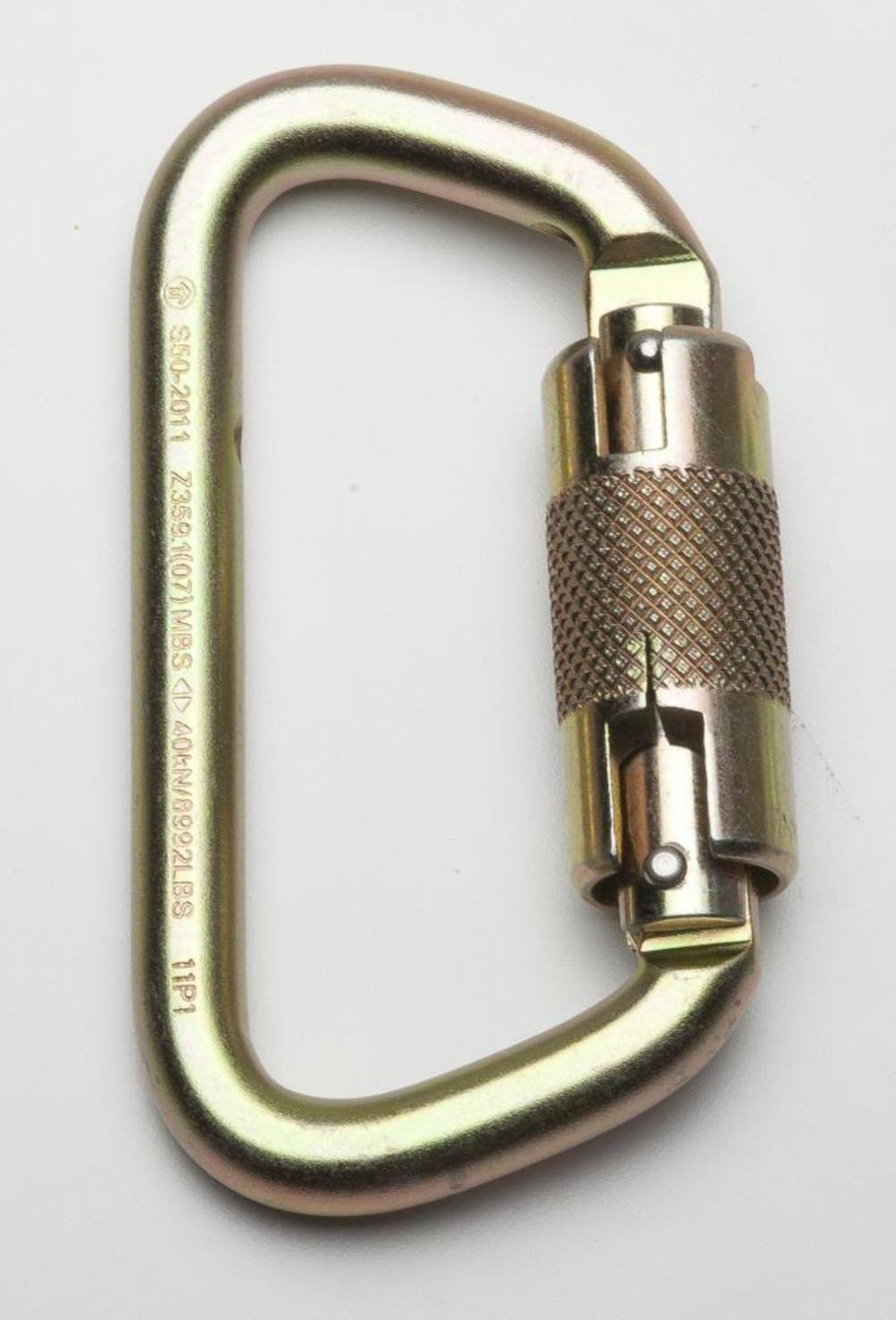 Werner 1/2in Carabiner 3600lb Gate - Flockneti