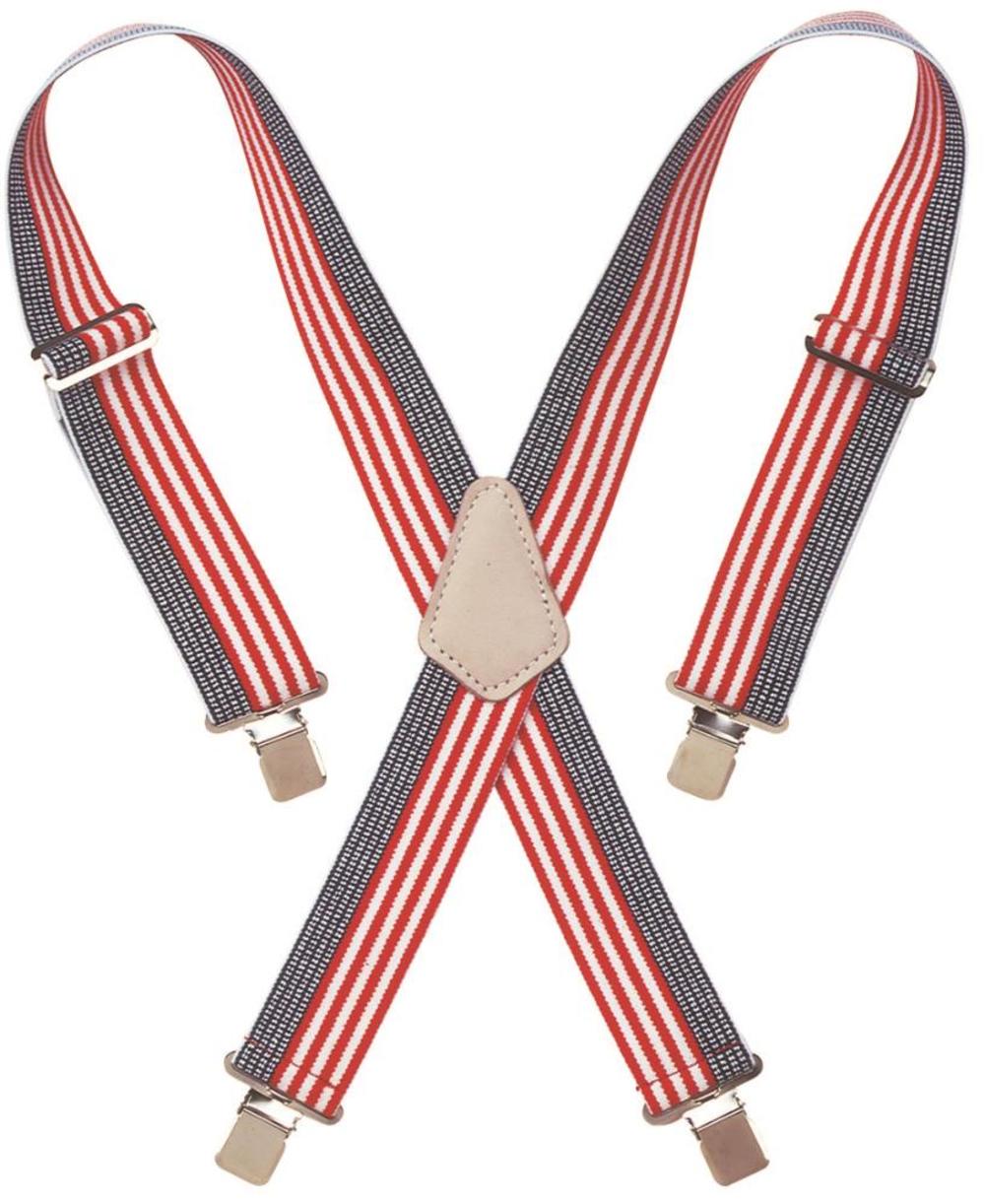 CLC American Flag Work Suspenders - Flockneti