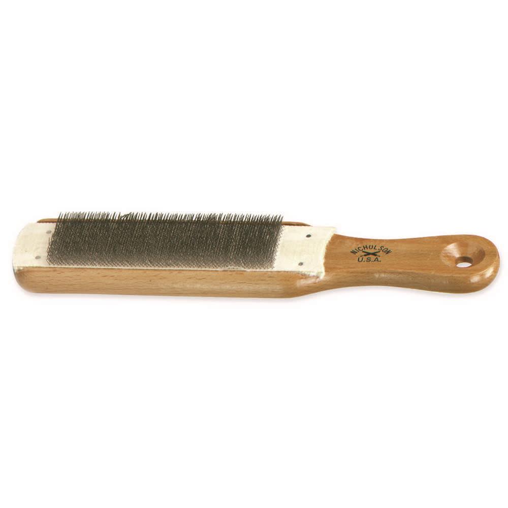 Crescent Nicholson File Card and Brush 10 In. - Flockneti