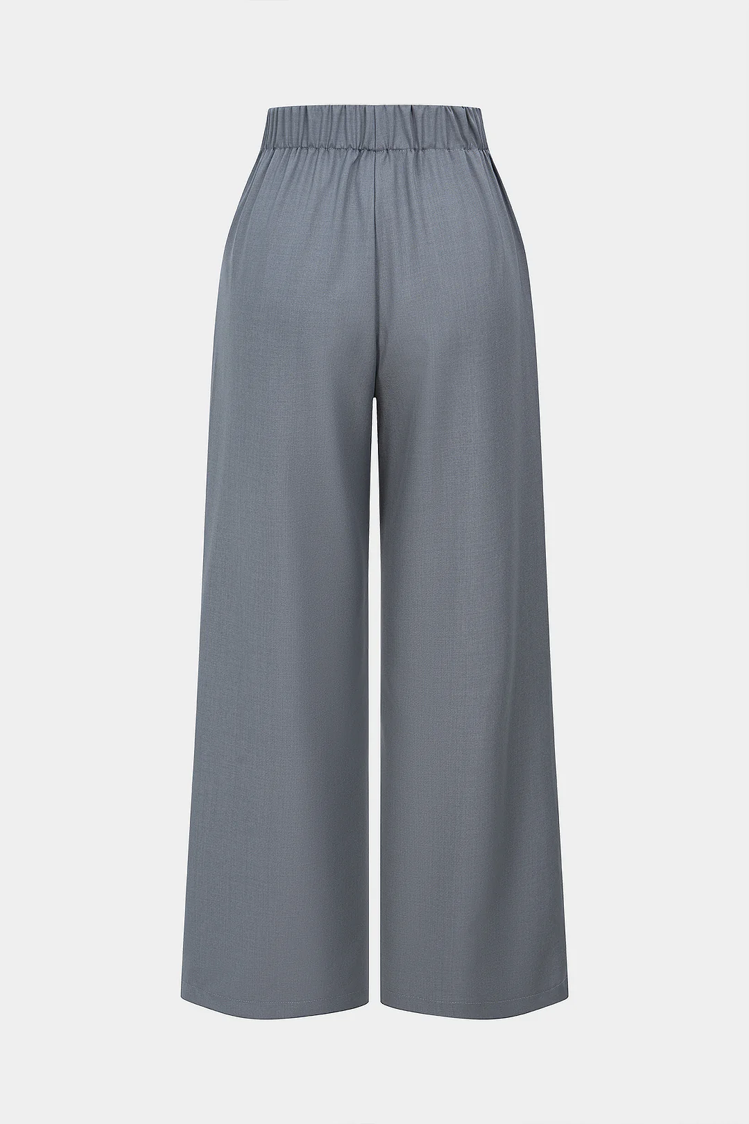Crossed High Waist  Wide Leg Pants - Flockneti
