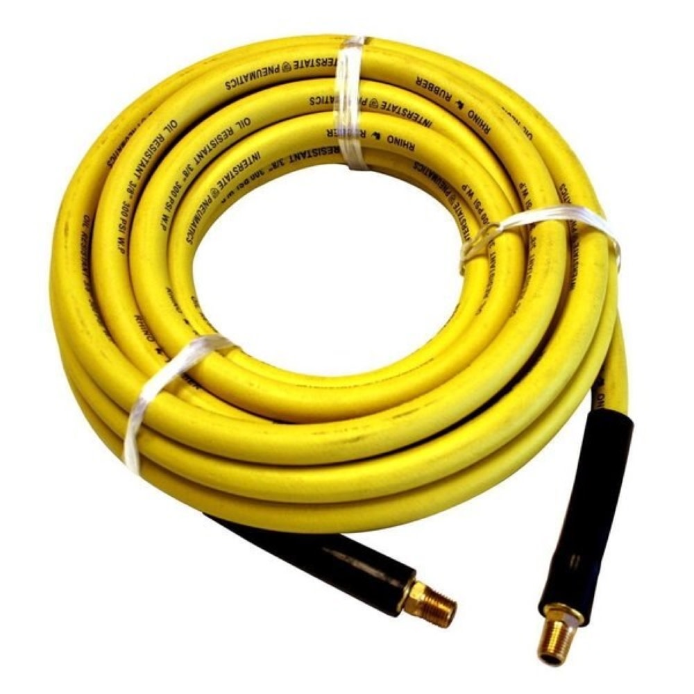 Interstate Rhino 3/8″ X 50′ Air Hose Yellow - Flockneti