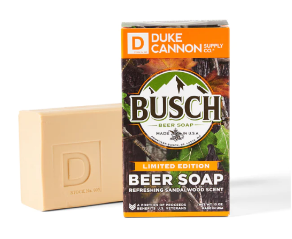 Duke Cannon BUSCH Camo Soap 10oz Bar - Flockneti