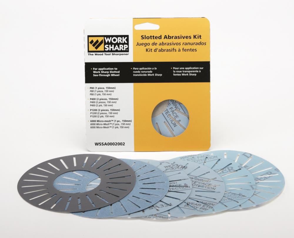 Work Sharp Edge-Vision Slotted Abrasives Kit for WS3000 - Flockneti