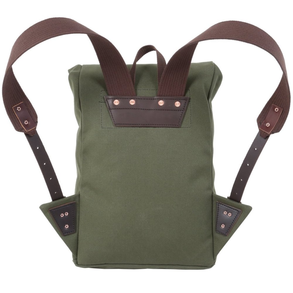 Duluth Pack 13 Liter Capacity Olive Drab Roll Top Scout Pack - Flockneti