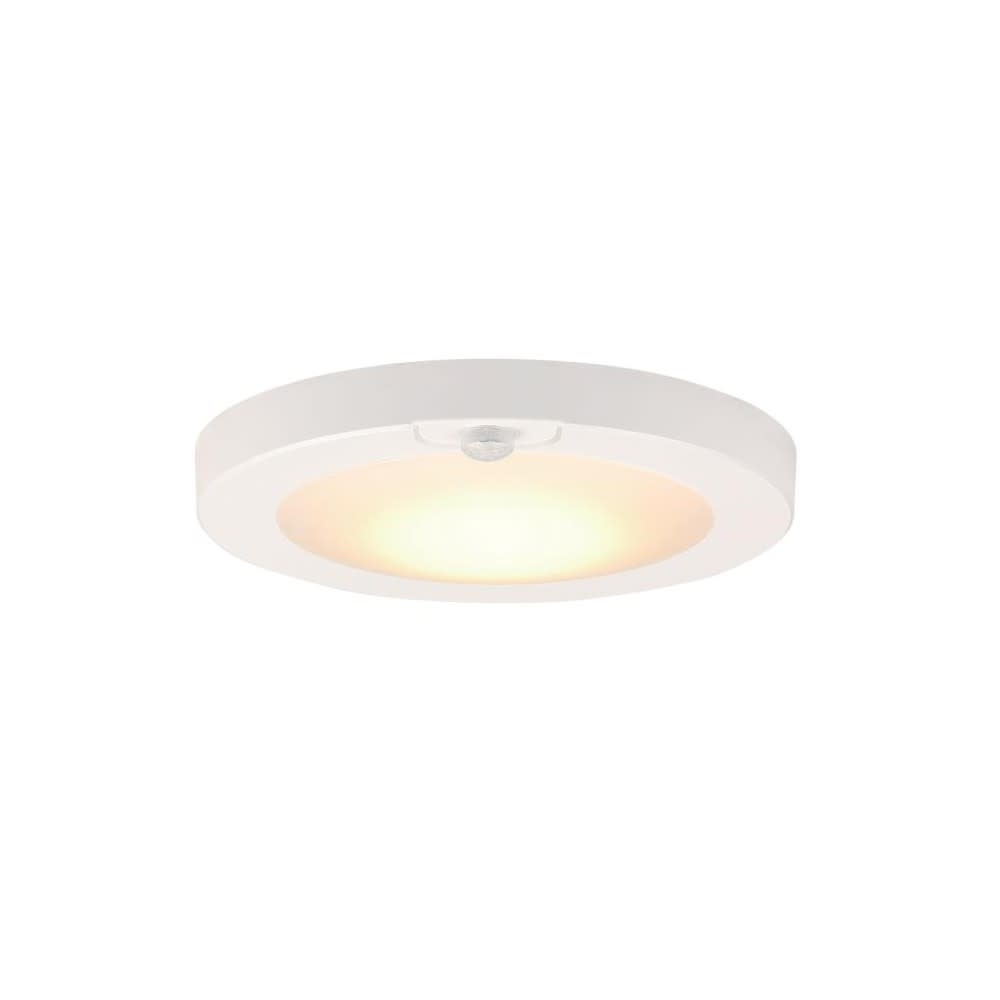 Westinghouse 6″ 7W White LED Flush Mount Ceiling Light Fixture - Flockneti