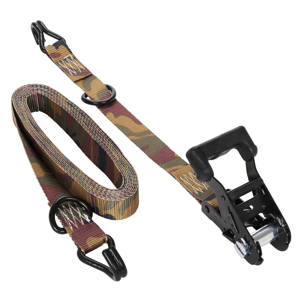 Keeper 1-1/4-in x 16-Ft Ratchet Tie-Down 2 Pack - Flockneti