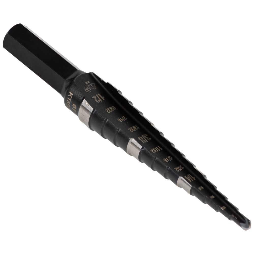 Klein Tools Step Drill Bit #1 Double-Fluted - Flockneti