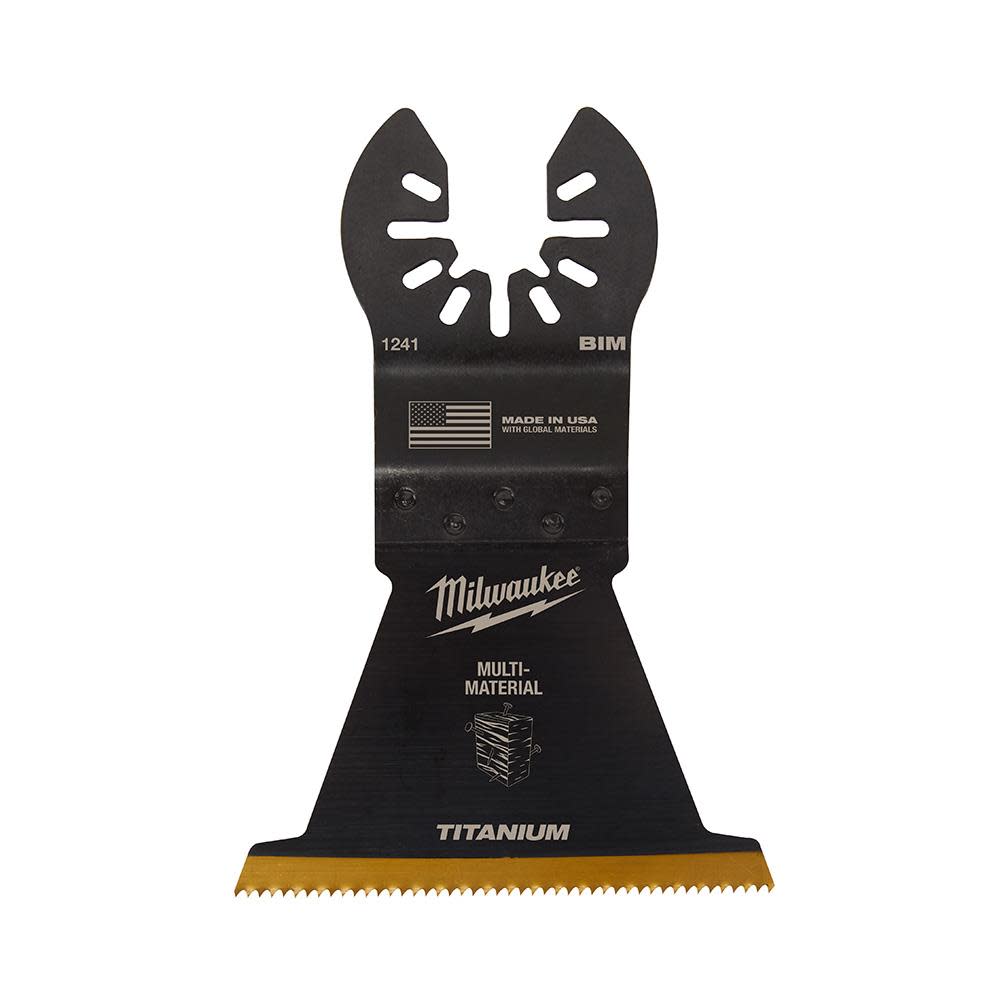 Milwaukee OPEN-LOK 2-1/2″ TITANIUM ENHANCED BI-METAL MULTI-MATERIAL BLADE 1PK - Flockneti