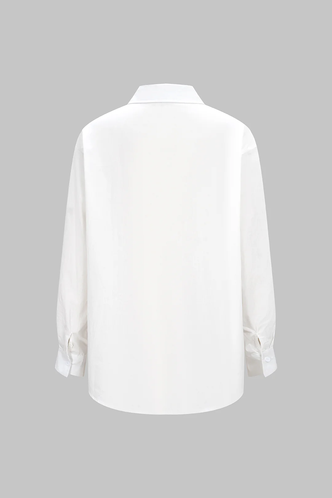 Metallic Decor Long-Sleeve Shirt - Flockneti