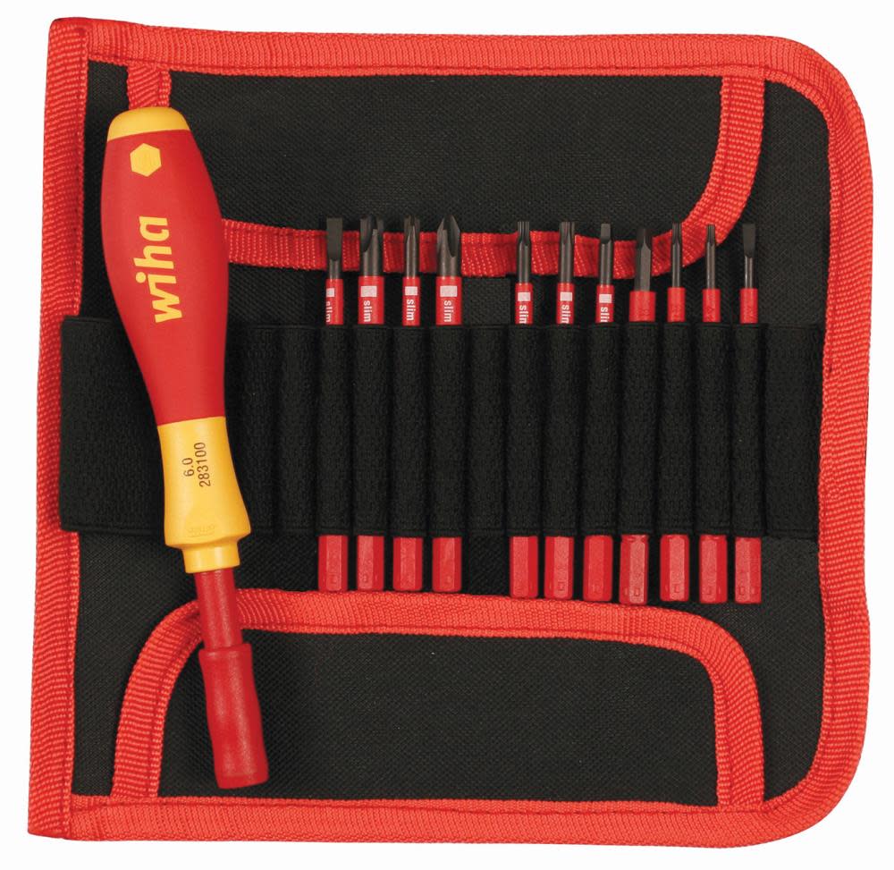 Wiha Insulated SlimLine Blades 12 pc. Set - Flockneti