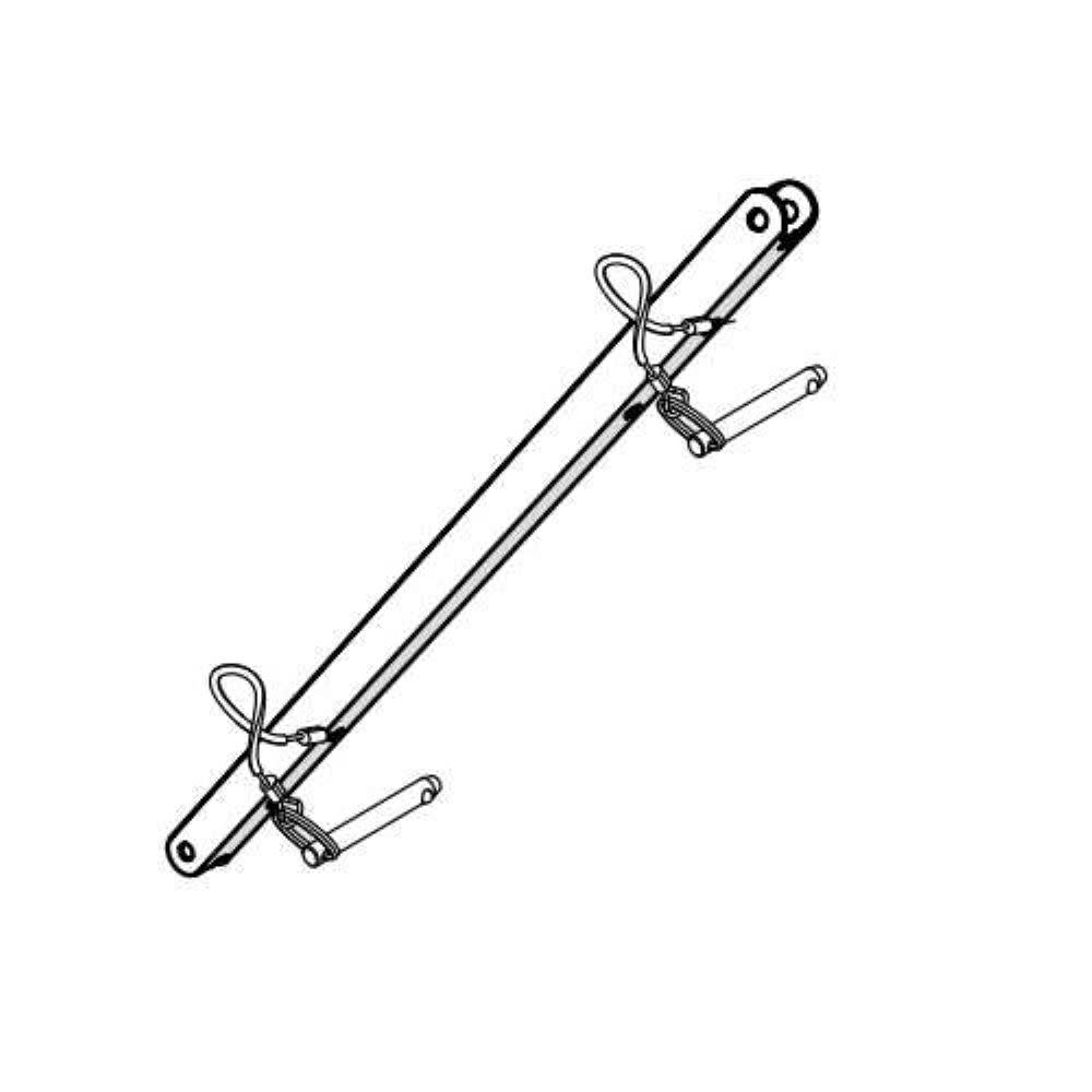 Tranzsporter TP400 Carriage Support Strut with Lanyards - Flockneti