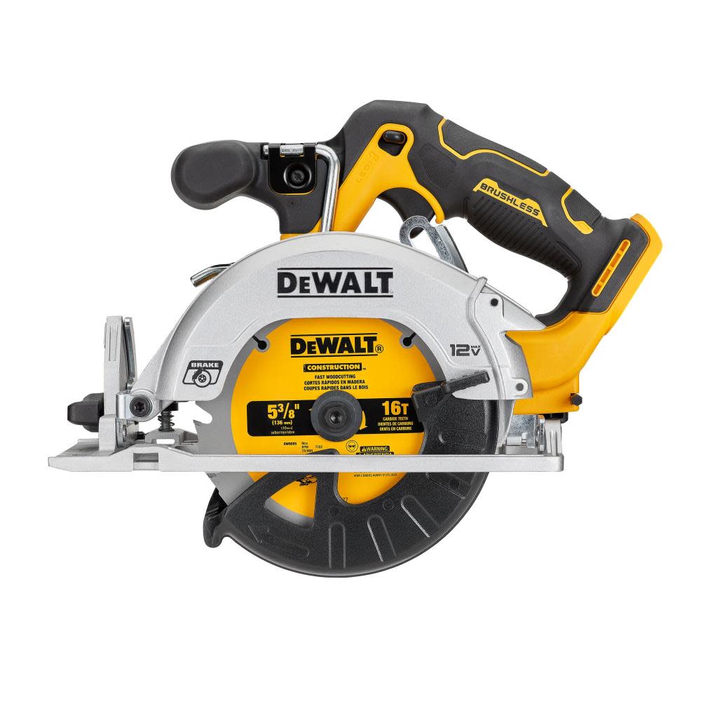 DEWALT XTREME 12V MAX Circular Saw Bare Tool BRUSHLESS 5 3/8″ - Flockneti