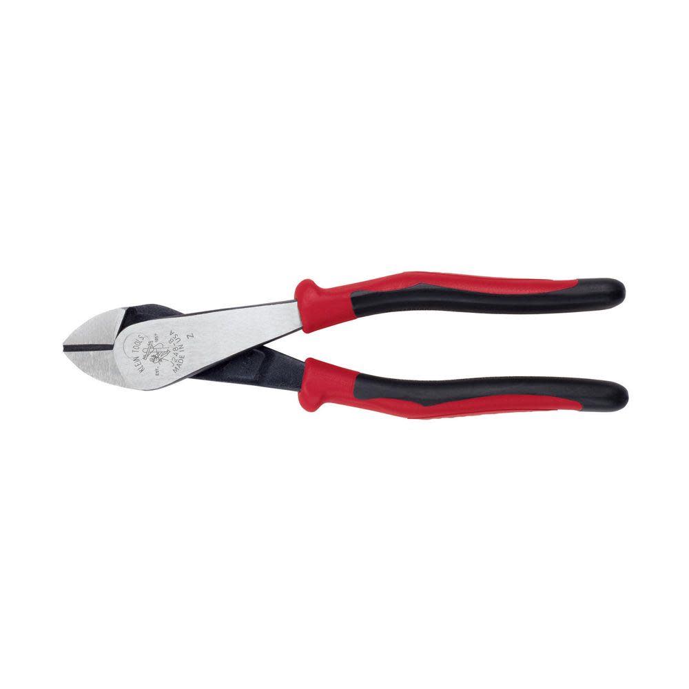 Klein Tools 8” Journeyman High-Leverage Angled Head Diagonal-Cutting Pliers - Flockneti