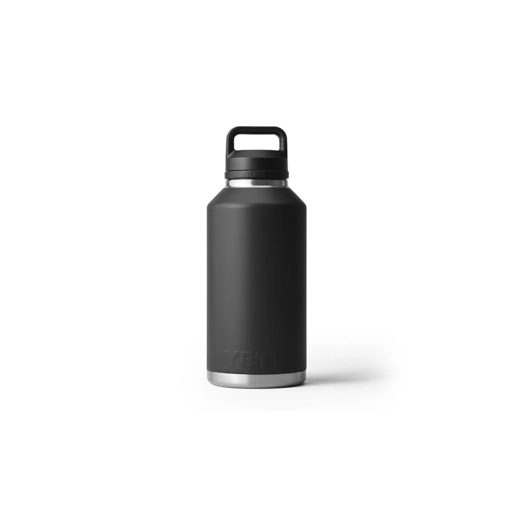 Yeti Rambler 64oz Bottle Black with Chug Cap - Flockneti