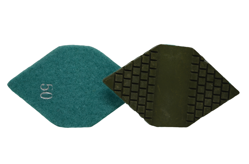 National Flooring Equipment Diamond Corner Resin Tooling Attachments – 50 Grit - Flockneti