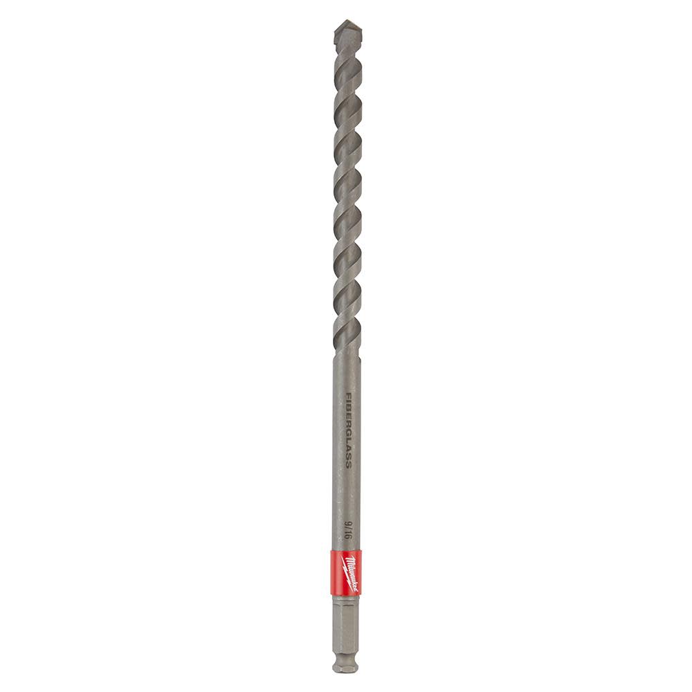 Milwaukee Shockwave Impact Duty Lineman Fiberglass Drill Bit 9/16″ x 12″ - Flockneti