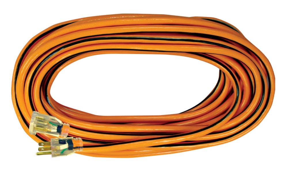 Voltec 25 ft 14/3 SJTW Extension Cord - Flockneti