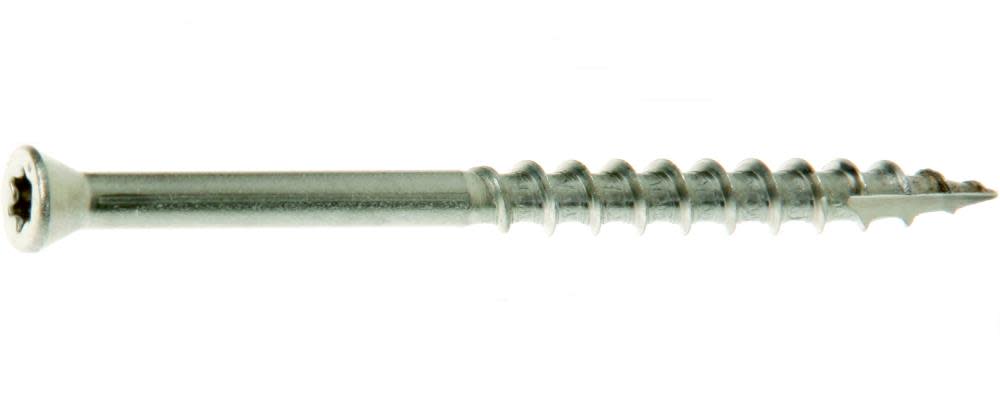 Grip Rite PrimeGuard Max PrimeGuard Max 88Ct Trim Screw Stainless 2-1/4 in Star Drive Head - Flockneti