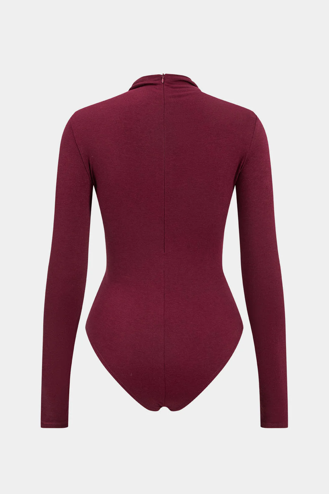 Ruched Long Sleeve Bodysuit - Flockneti