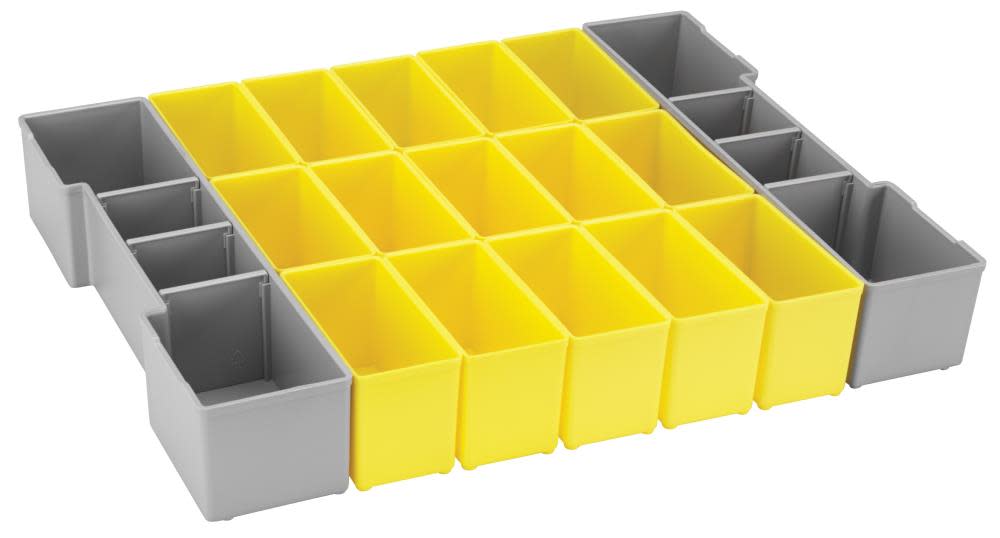 Bosch 17 pc. Organizer Insert Set for L-Boxx System - Flockneti