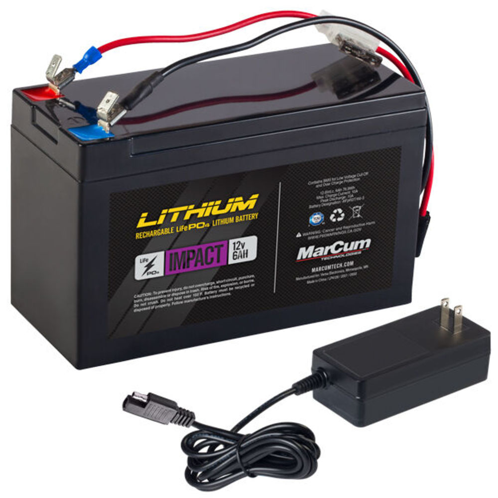 MarCum 12V Impact Battery Kit - Flockneti
