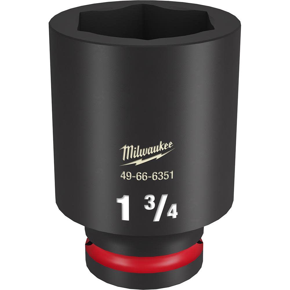 Milwaukee Impact Socket 3/4″ Drive 1 3/4″ Deep 6 Point - Flockneti