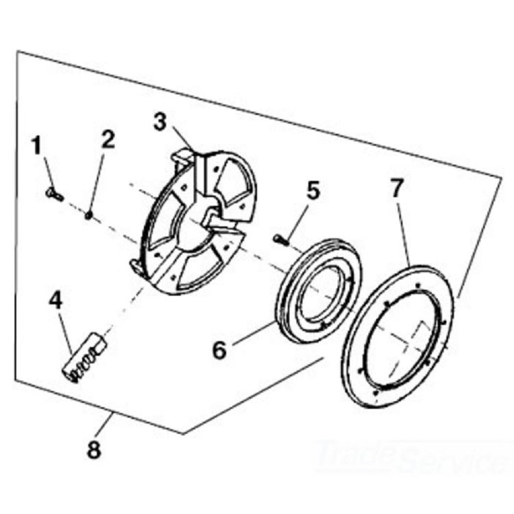 Ridgid Replacement Rear Centering Assembly for 535 Threading Machine - Flockneti
