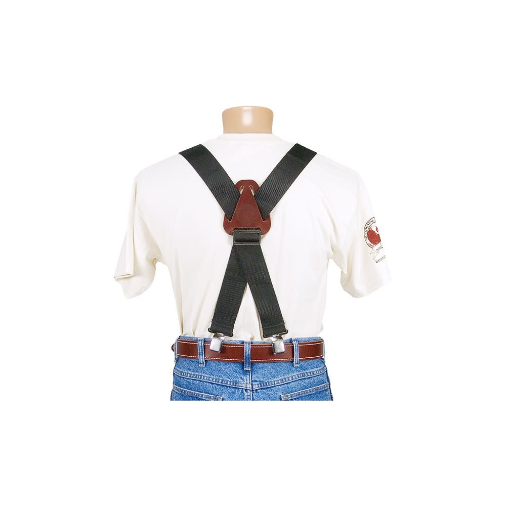 Occidental Leather Black Oxy Nylon Suspender - Flockneti