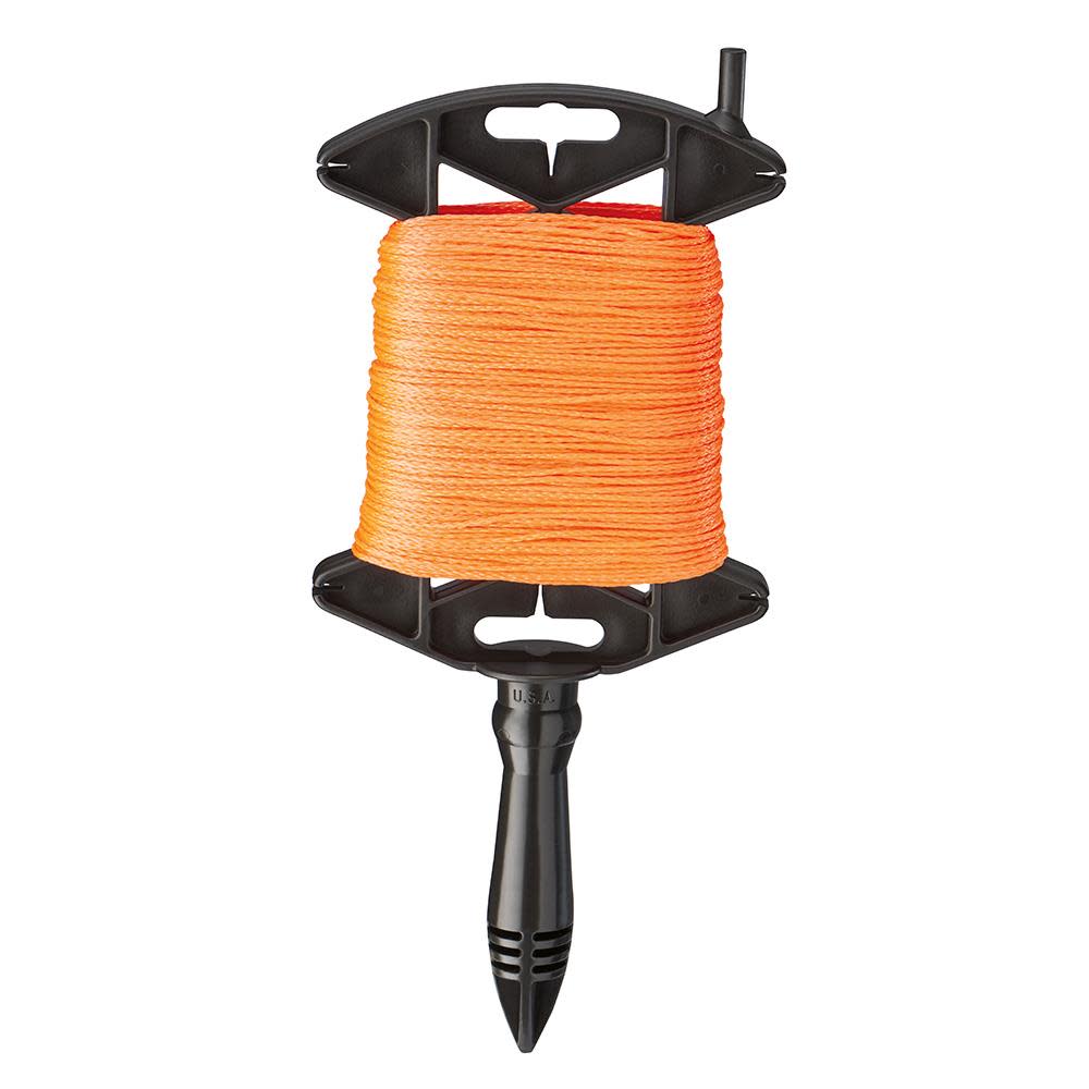 Empire Level 500 Ft. Orange Braided Line with Reel - Flockneti